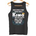 むかしむかし、王様がいました。1977年7月誕生日 タンクトップ