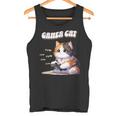 わがままゲーマー猫 ゲーム好き かわいい おもしろ マンガ アニメ オタク タンクトップ