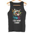 アイ・ドゥー・ホワット・アイ・ワント キャット・ウィズ・サングラス タンクトップ
