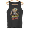 アガマ ロック、フトアゴヒゲトカゲ ロッカー、ギター Pogonaitticeps タンクトップ