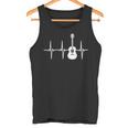 アコースティック・ギター・ハートビート ギター・ミュージシャン タンクトップ