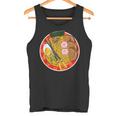 アニメ 和風ラーメン 麺類 食いしん坊ギフト タンクトップ