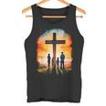 イエスキリストの十字架 – サンライズネイチャークリスチャン タンクトップ