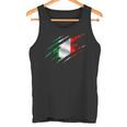 イタリア国旗 トリコロール イタリアバナー タンクトップ