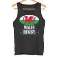 ウェールズ ラグビー チーム Cmon Cymru フラッグ タンクトップ