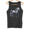エレガントなアラビア馬のデザイン、馬好きに最適です。 タンクトップ