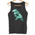 オーディンブラックカラスギフトバイキングレイヴンシルエット タンクトップ