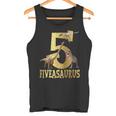 キッズ Tレックス 恐竜 誕生日パーティー装飾 5歳の誕生日 男の子 恐竜 タンクトップ