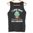 キュート アイラブミント チョコチップス アイスクリーム好き 夏 パーティー タンクトップ