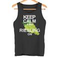 キープ・カームとリースリング・オン・ワイン タンクトップ