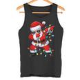 クリスマス サンタクロース ダビングダンス クリスマスライト 家族 タンクトップ