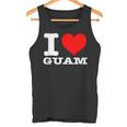 グアム I Heart Guam I Love Guam タンクトップ