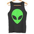 グリーンエイリアンヘッドアパレル 90年代スタイル ファニー エイリアン タンクトップ