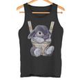 グレー 兎 うさぎ 抱っこ 抱っこ紐 タンクトップ