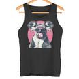 コアラ愛好家のためのサングラスバブルガム付きコアラ タンクトップ