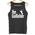 ゴルファザーの面白いゴルフの父神父お父さんゴルファー タンクトップ
