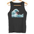 サムライサーフィン神奈川大波-クールサーファー タンクトップ