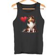 シェルティ・ドッグ・ママ、シェットランド・シープドッグ・ママ タンクトップ