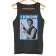 スター・ウォーズ クラシック ハン・ソロ I Know You Love Me ポスター タンクトップ