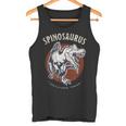 スピノサウルス 白亜時代の生き物 恐竜ファン向け タンクトップ