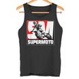 スーパーモトスーパーモタードエンデューロモトクロス タンクトップ