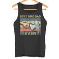 セキセイダッド 鳥好き 父 動物愛好家 鳥の男 タンクトップ