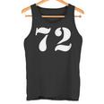 セブンティツー ナンバー 72 ナンバー タンクトップ