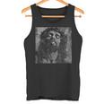 タバコを吸うクールなイエス・キリスト、反抗的なイエス・キリスト タンクトップ