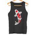 タンチョウサンケ 赤・白・黒鯉 タンクトップ
