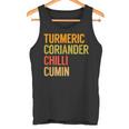 ターメリック コリアンダーチリクミン カレー タンクトップ