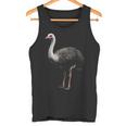 ダチョウ 動物 モチーフ イラスト ダチョウ タンクトップ