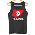 チュニジア国旗 地図 チュニジアのルーツ チュニジア プライド チュニジア タンクトップ