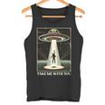 テイク・ミー・ウィズ・ユー エイリアン Ufo クローズエンカウンター ロズウェル エリア51 長袖tシャツ タンクトップ
