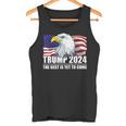 トランプ 2024年 イーグル アメリカ国旗 ドナルド・トランプ選挙 2024年 タンクトップ