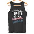 トランプガールレッドtシャツ ドナルド・トランプ大統領2024 タンクトップ