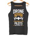 ドローンパイロットはモデル飛行機のパイロットのドローンを引き起こす タンクトップ