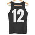 ナンバー12 シャツ。十二 タンクトップ