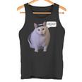 ハァ・キャット・ミーム タンクトップ