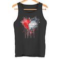 ハート 音符 パンクロック ゴシック 音楽愛好家 タンクトップ