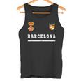 バルセロナ サッカースポーツ フラッグ フットボール タンクトップ