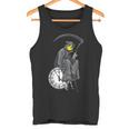 バンクシーの死神時計 タンクトップ
