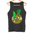 パイナップル サーファー サングラス ハワイ ハワイアン アロハ メンズ レディース タンクトップ