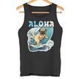 パグサーフィン アロハ サーフボード&ウェーブ タンクトップ