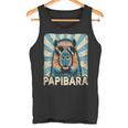 パピバラ おもしろカピバラ 最高のお父さん 父の日 カピバラ タンクトップ