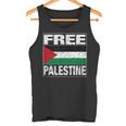 パレスチナの国旗 パレスチナが好きです タンクトップ