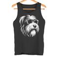 ビアデッド・コリー サングラス 犬 グラフィック デザイン タンクトップ