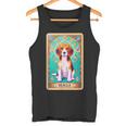 ビーグル 面白いtシャツ 犬 タロット カード かわいい メンズ 子供 おもしろ 服 グッズ ネタ タンクトップ