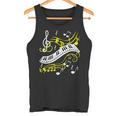 ピアノミュージカルシャツ 音符tシャツ タンクトップ
