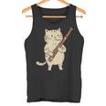 ファゴット猫ミュージシャン レトロ キュート バンド オーケストラ タンクトップ