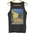 フィンセントファンゴッホの夜のカフェテラス タンクトップ